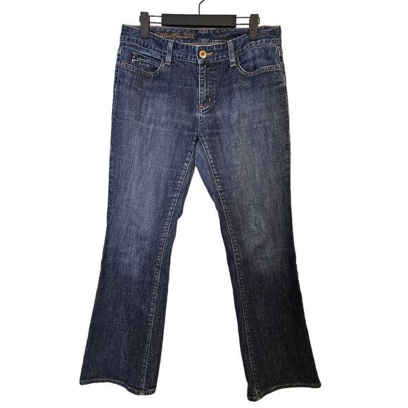 Eddie Bauer curvy bootcut. Size 8 short. - Picture 1 of 5